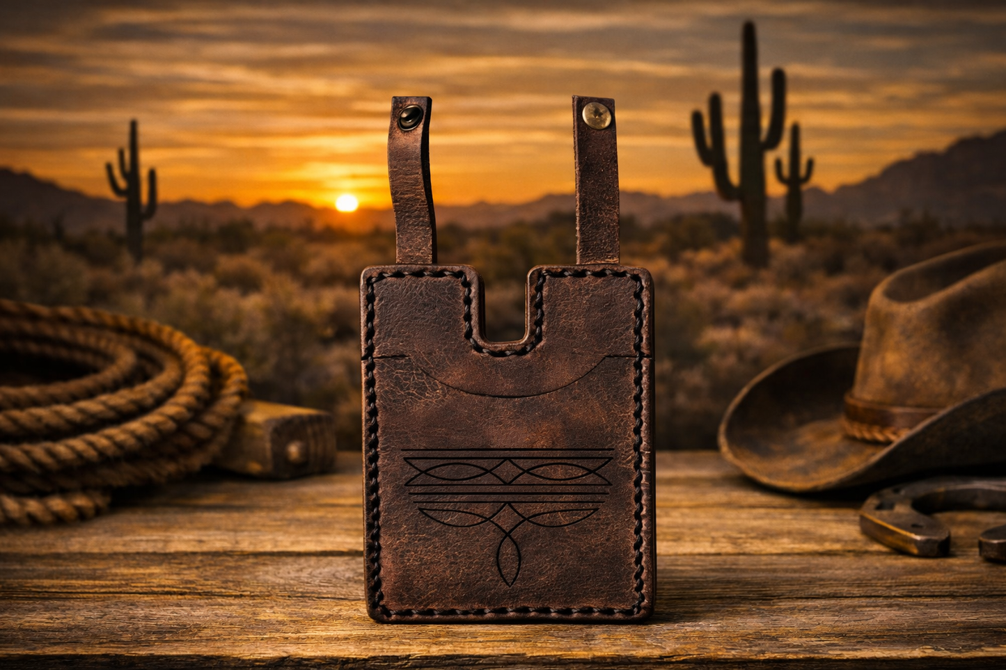 TwoSpurs ™ Boot Wallets